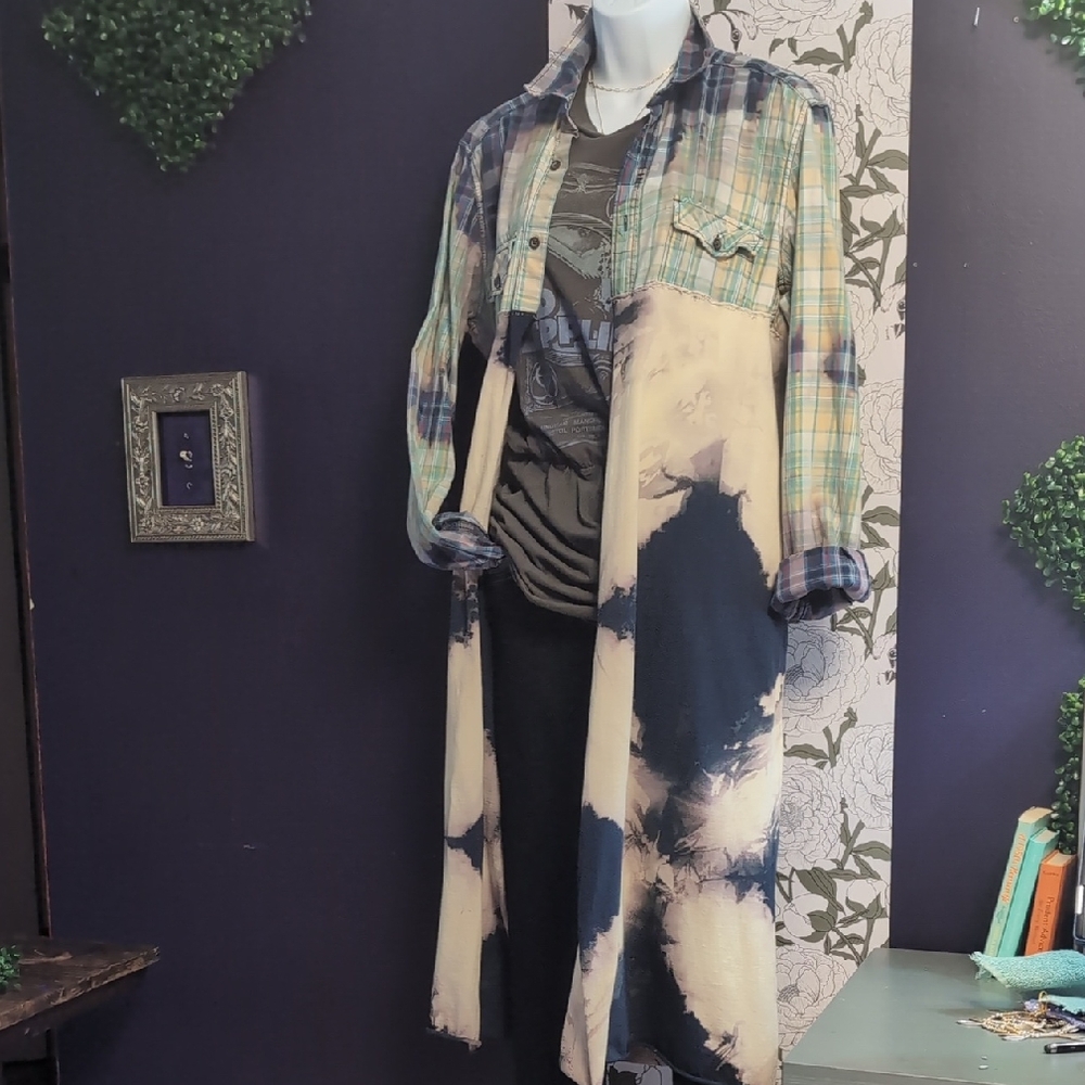 Painted Oyster One Of a Kind Shirt Jacket